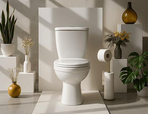 Remplacement d'un WC à poser  standard
